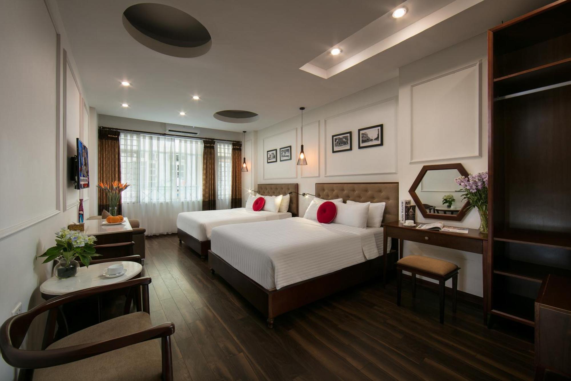 Victory Legend Hotel & Spa Hanoj Exteriér fotografie
